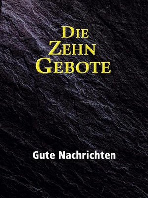 cover image of Die Zehn Gebote